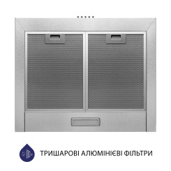 Витяжка MINOLA HK 6614 I 1000 LED - 5 фото