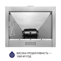 Витяжка MINOLA HK 6614 I 1000 LED - 6 фото