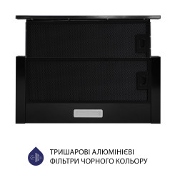 Вытяжка MINOLA HTL 5614 BLF 1000 LED - 2 фото