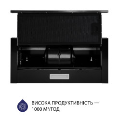 Вытяжка MINOLA HTL 5614 BLF 1000 LED - 4 фото