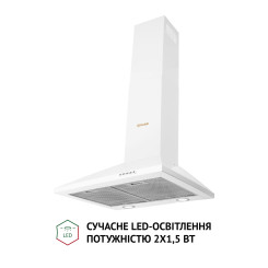 Вытяжка PERFELLI K 5210 WH 700 LED - 3 фото