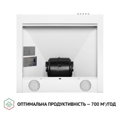 Вытяжка PERFELLI K 5210 WH 700 LED - 6 фото