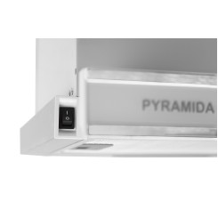 Вытяжка PYRAMIDA TL 60 G IX WH - 3 фото