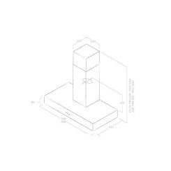 Витяжка ELICA SPOT NG H6 IX A/90 - 2 фото
