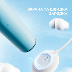 Зубна щітка Oclean Kids Electric Toothbrush Blue (6970810552379) - 8 фото