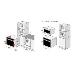 Духовой шкаф CONCEPT ETV9560bc - 2 фото