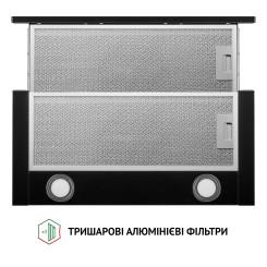 Вытяжка PERFELLI TL 6212 BL 700 LED - 7 фото