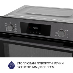 Духова шафа MINOLA EOD 6804 Platinum Gray - 4 фото