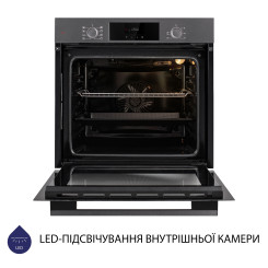 Духова шафа MINOLA EOD 6804 Platinum Gray - 5 фото