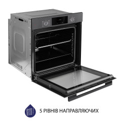 Духова шафа MINOLA EOD 6804 Platinum Gray - 7 фото