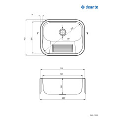 Кухонная мойка DEANTE ZYK_0100 - 4 фото