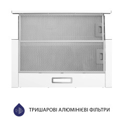 Витяжка MINOLA HTL 614 WH LED - 3 фото