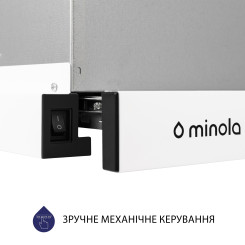 Витяжка MINOLA HTL 614 WH LED - 7 фото