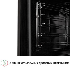 Духовой шкаф PERFELLI DIAMOND 6D8L INOX - 10 фото