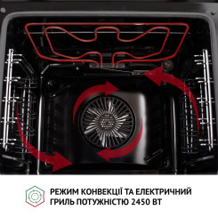 Духовой шкаф PERFELLI DIAMOND 6D8L INOX - 13 фото