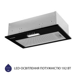 Витяжка MINOLA HBI 5025 BL LED - 3 фото