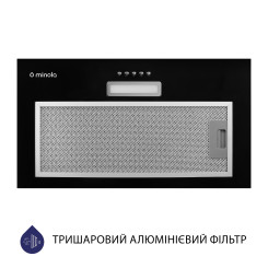 Витяжка MINOLA HBI 5025 BL LED - 4 фото