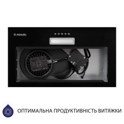 Витяжка MINOLA HBI 5025 BL LED - 5 фото