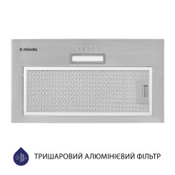 Вытяжка MINOLA HBI 5025 I LED - 5 фото