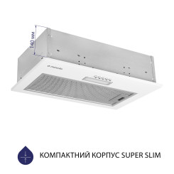 Вытяжка MINOLA HBI 5025 WH LED - 2 фото