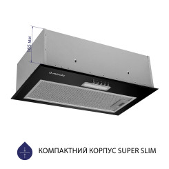 Витяжка MINOLA HBI 5214 BL 700 LED - 2 фото