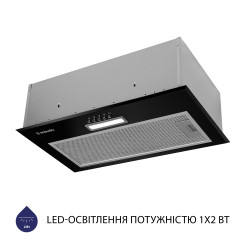 Витяжка MINOLA HBI 5214 BL 700 LED - 3 фото