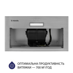 Витяжка MINOLA HBI 5214 I 700 LED - 6 фото