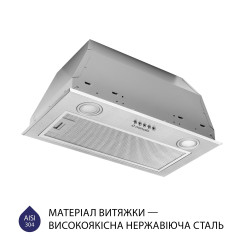 Витяжка MINOLA HBI 5722 I 1200 LED - 2 фото