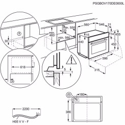 Духова шафа ELECTROLUX KVLBE08T - 2 фото