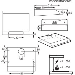 Витяжка ELECTROLUX LFU215X - 2 фото