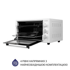 Электропечь MINOLA FOE 3714 WH - 4 фото