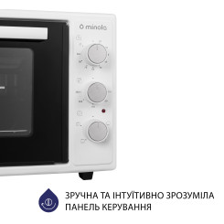 Электропечь MINOLA FOEV 3714 WH - 7 фото