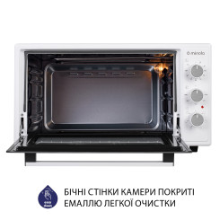 Електропіч MINOLA FOET 4815 WH - 11 фото