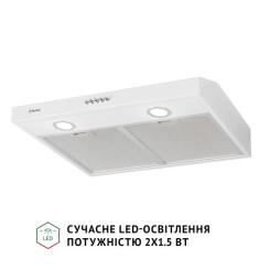 Витяжка PERFELLI PL 6002 W LED - 3 фото