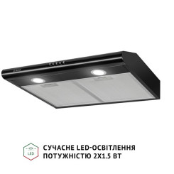 Витяжка PERFELLI PL 6022 BL LED - 3 фото