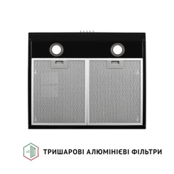 Витяжка PERFELLI PL 6022 BL LED - 5 фото