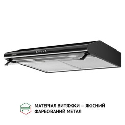 Витяжка PERFELLI PL 6042 BL LED - 4 фото