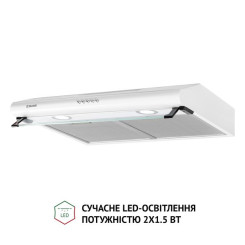 Вытяжка PERFELLI PL 6042 W LED - 4 фото