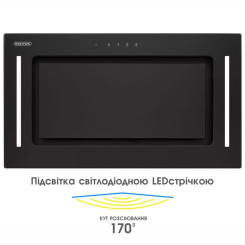 Витяжка ELEYUS GEMINI 700 LED 52 BL - 6 фото