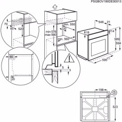 Духова шафа ELECTROLUX EOC8P39WX - 2 фото