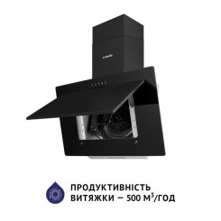 Вытяжка MINOLA HDN 6124 BL LED - 6 фото