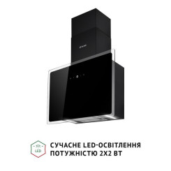 Витяжка PERFELLI RIVA NERO - 2 фото