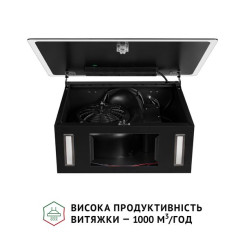 Витяжка PERFELLI RIVA NERO - 3 фото