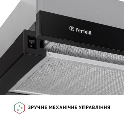 Витяжка PERFELLI TL 502 BL LED - 12 фото