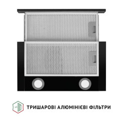 Витяжка PERFELLI TL 502 BL LED - 5 фото