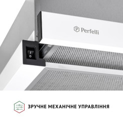 Витяжка PERFELLI TL 502 WH LED - 12 фото