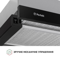 Витяжка PERFELLI TL 602 BL LED - 4 фото