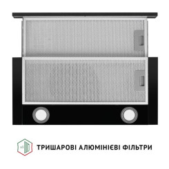 Витяжка PERFELLI TL 602 BL LED - 6 фото