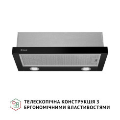 Витяжка PERFELLI TL 602 BL LED - 10 фото