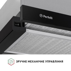 Вытяжка PERFELLI TL 6622 BL 1000 LED - 5 фото